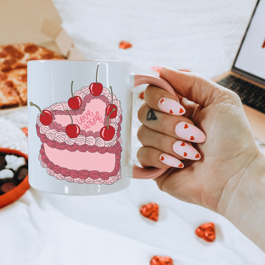 Love Yourself Cake Mug