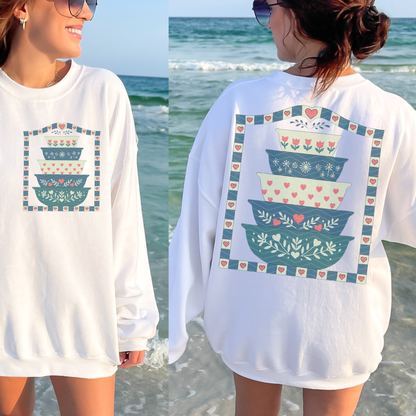 Grandmacore Front and Back Retro T Shirt or Sweatshirt