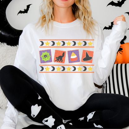 Vintage Halloween Sweatshirt Retro T Shirt or Sweatshirt