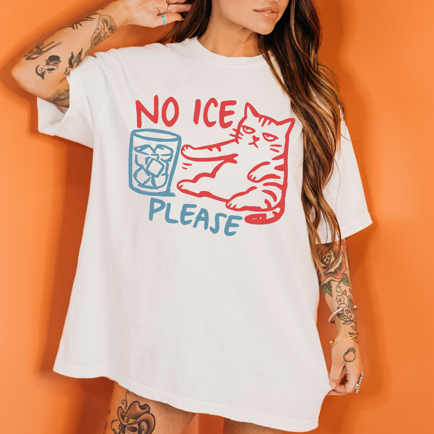 No Ice Please Retro T Shirt or Sweatshirt