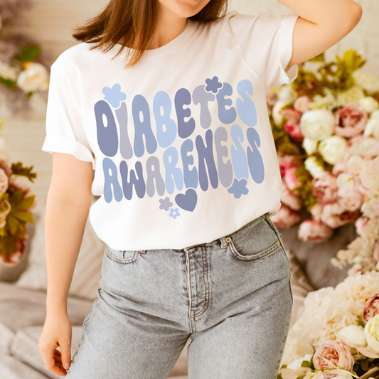 Diabetes Retro Sweatshirt or T Shirt