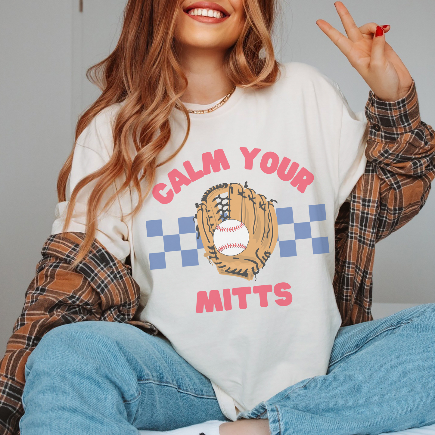 Calm Your Mitts Retro T Shirt