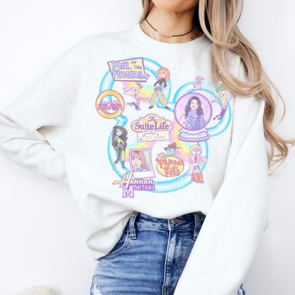 Throwback Retro Sweatshirt or T Shirt