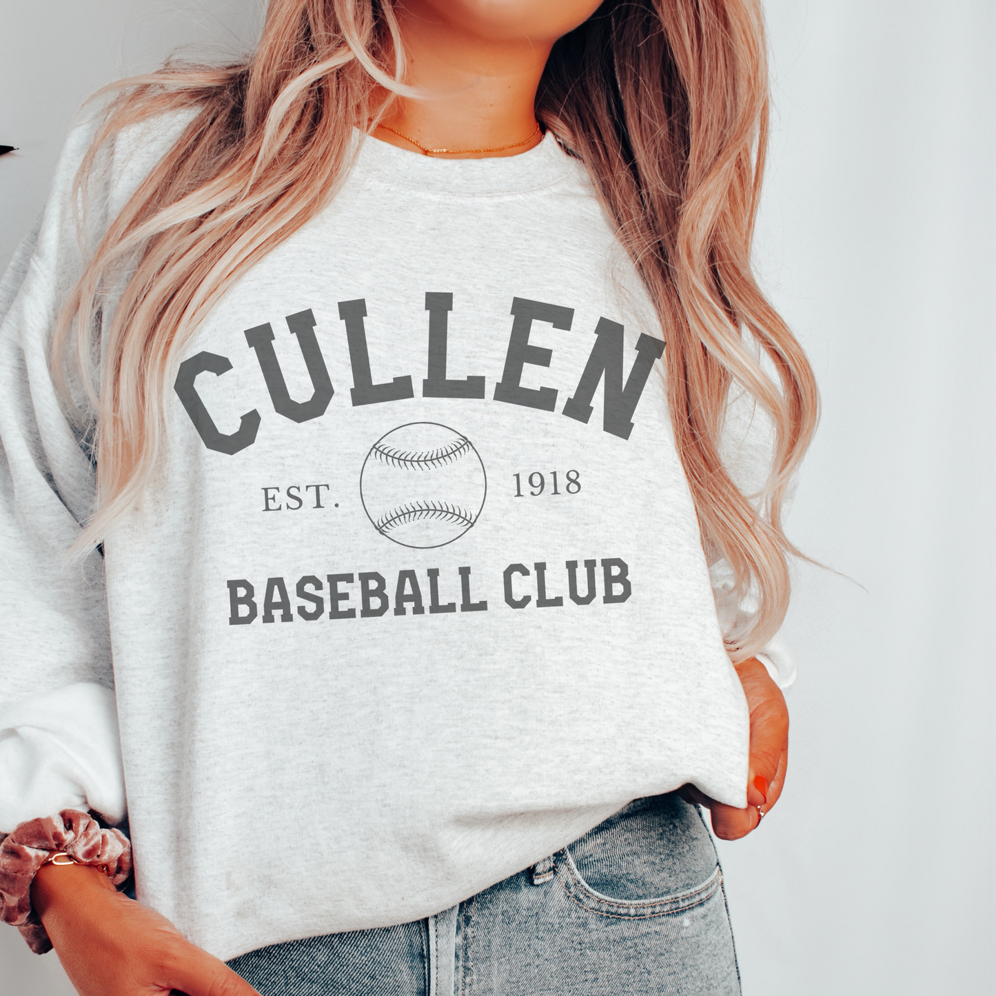 Baseball Club Retro Sweatshirt or T Shirt