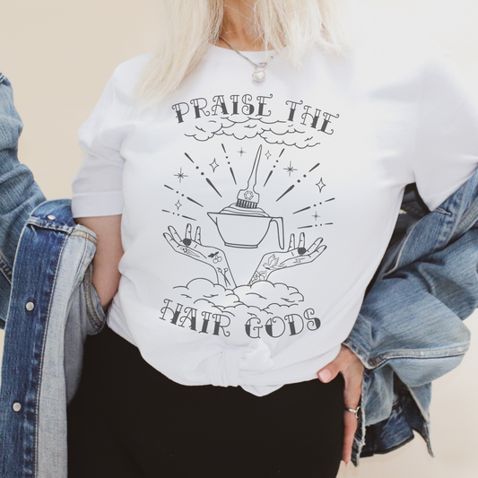 Praise The Hair Gods Retro Sweatshirt or T Shirt