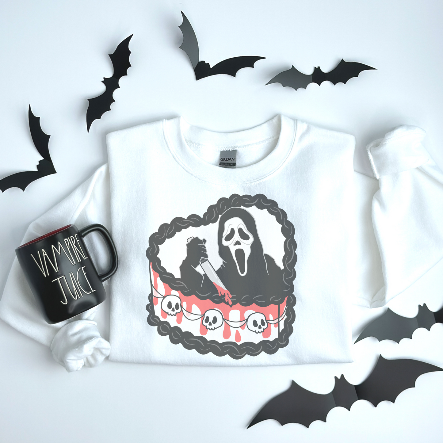 Horror Cake Retro Sweatshirt