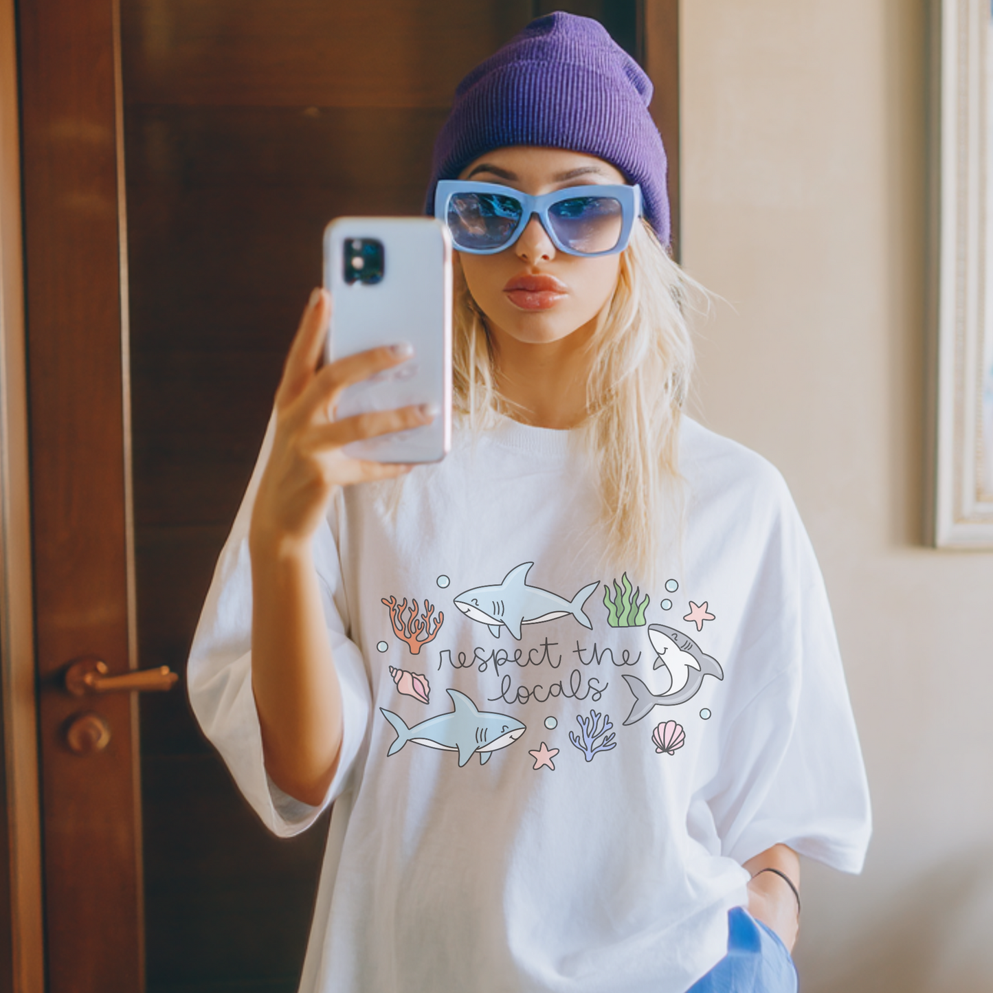 Respect the Locals Retro T Shirt or Sweatshirt
