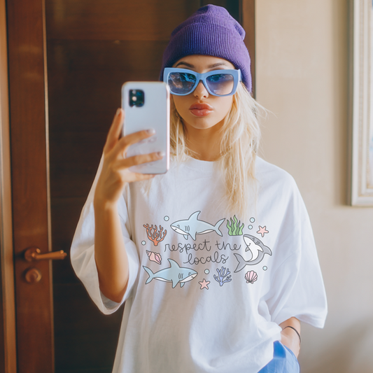 Respect the Locals Retro T Shirt or Sweatshirt
