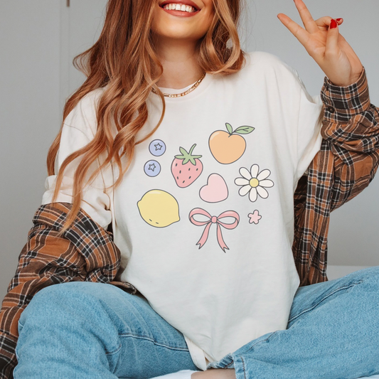 Fruit Summer Retro T Shirt or Sweatshirt