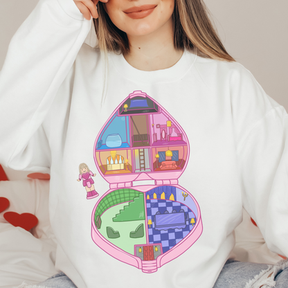 Love Pocket Retro Sweatshirt