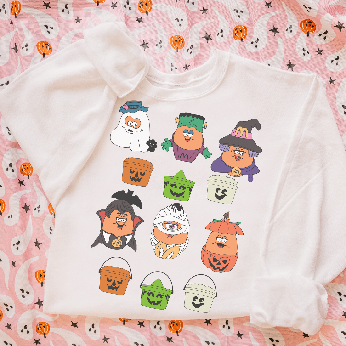 90s Halloween Food Retro T Shirt or Sweatshirt