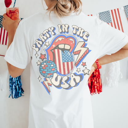 Party  USA Retro Sweatshirt or T Shirt