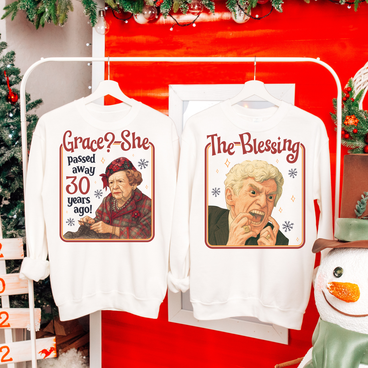 The Blessing Retro Sweatshirt