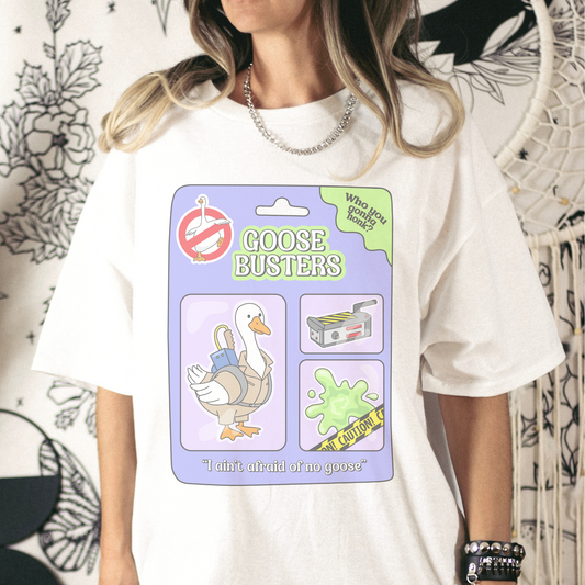 Goose Bust Halloween Retro T Shirt or Sweatshirt