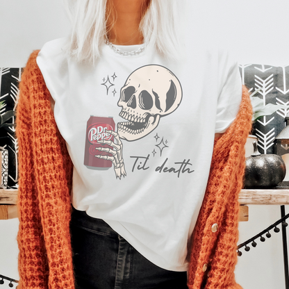 Till Death Soda Retro Sweatshirt or T Shirt