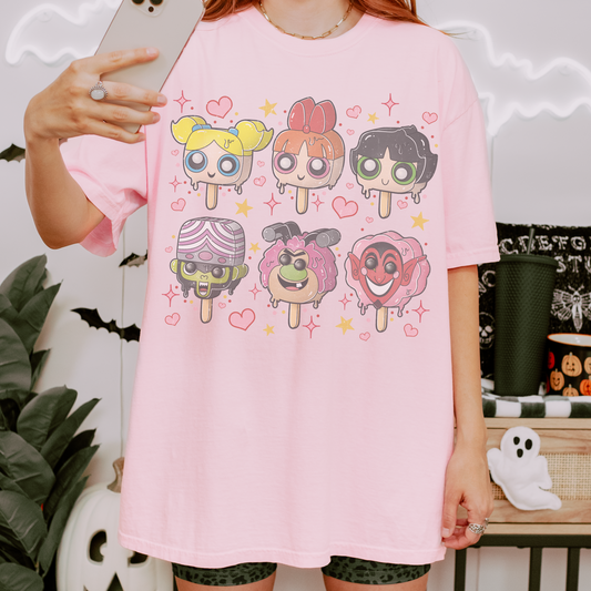 Puff Popsicle Retro T Shirt