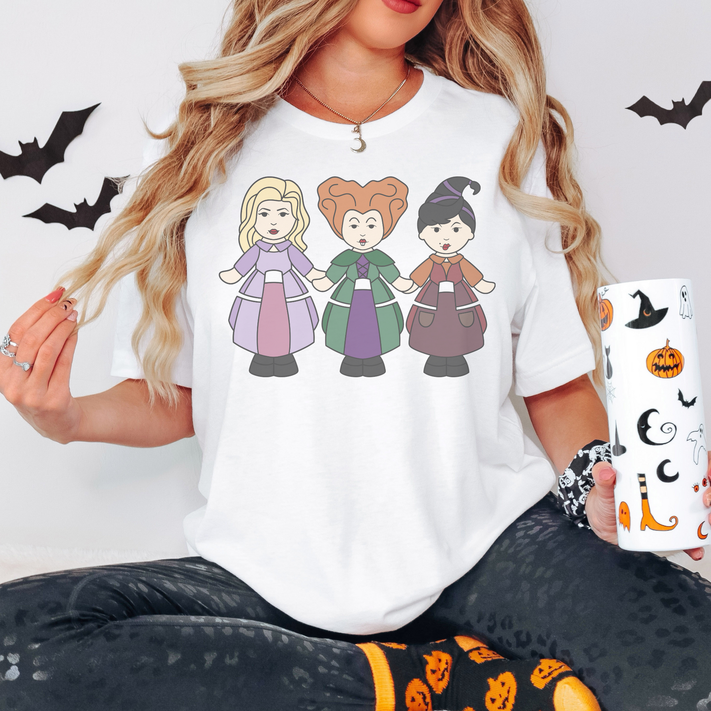 Witches Retro Sweatshirt or T Shirt