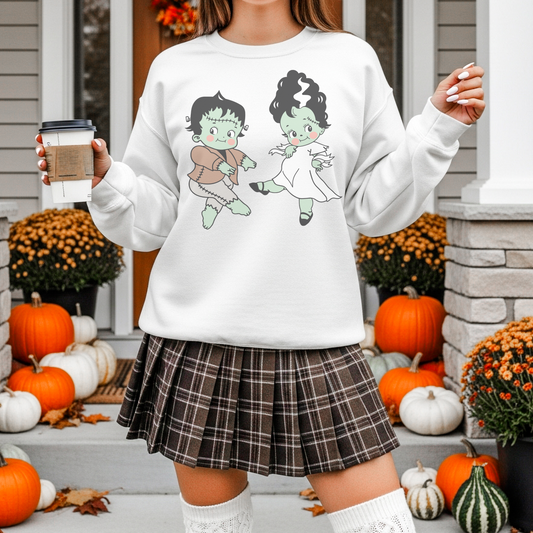 Frankenstein Retro T Shirt or Sweatshirt