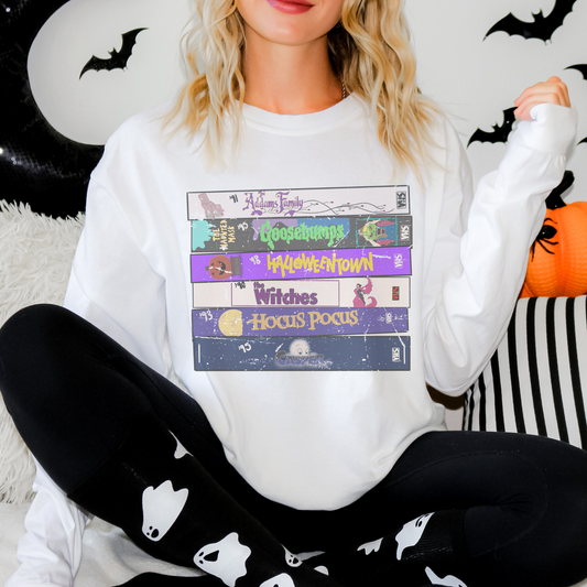 90s Halloween Movies Retro Sweatshirt or T Shirt