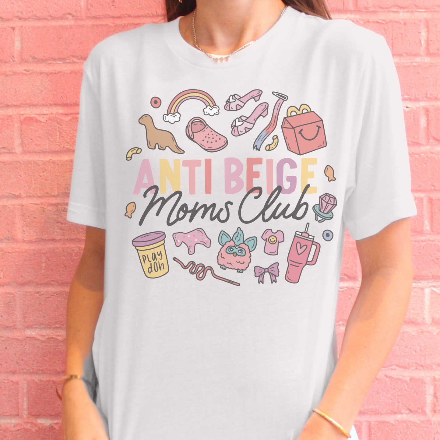 Anti Beige Moms Club Retro Sweatshirt or T Shirt