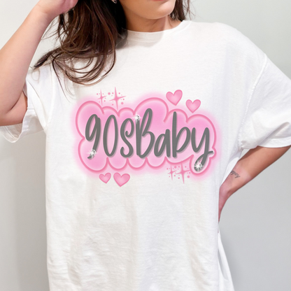 90s Baby Retro Sweatshirt or T Shirt