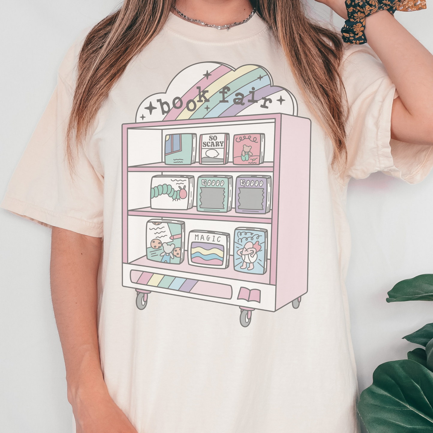 Book Fair Retro T Shirt