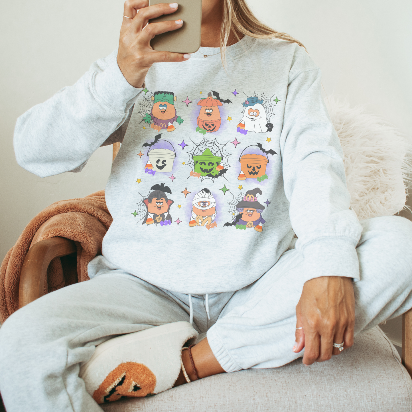 Spooky Food Retro T Shirt or Sweatshirt