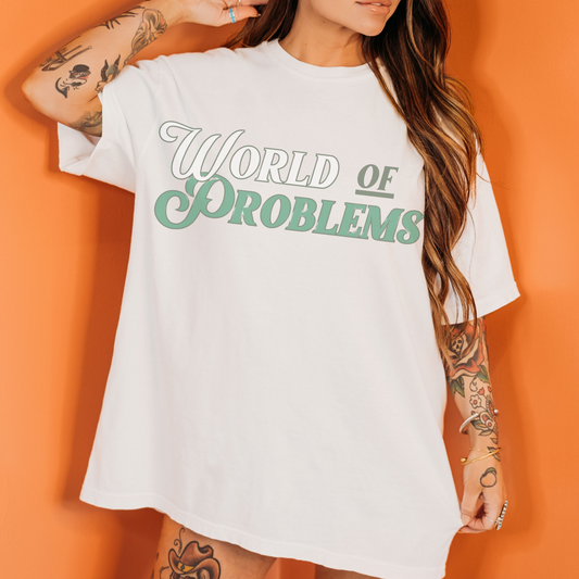 World of Problems Retro T Shirt