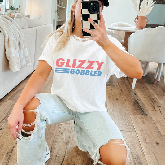 Glizzy Gobbler Retro T Shirt