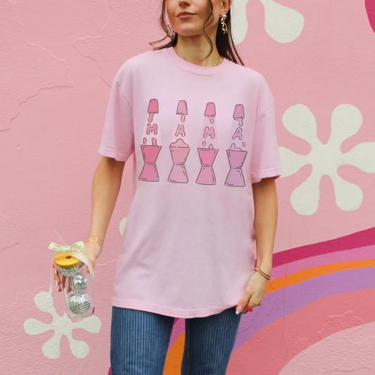 Lava Lamp Mama Retro T Shirt