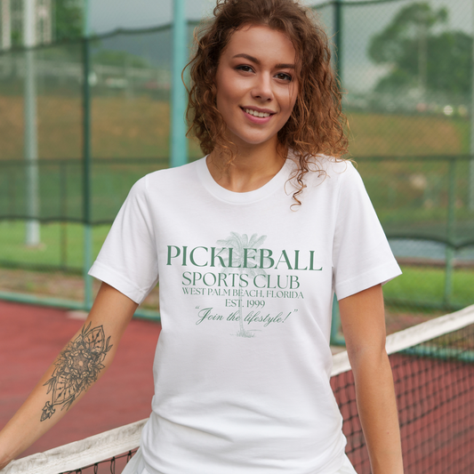 Pickleball Sports Retro T Shirt