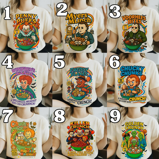 Spooky Cereal Retro T Shirt or Sweatshirt