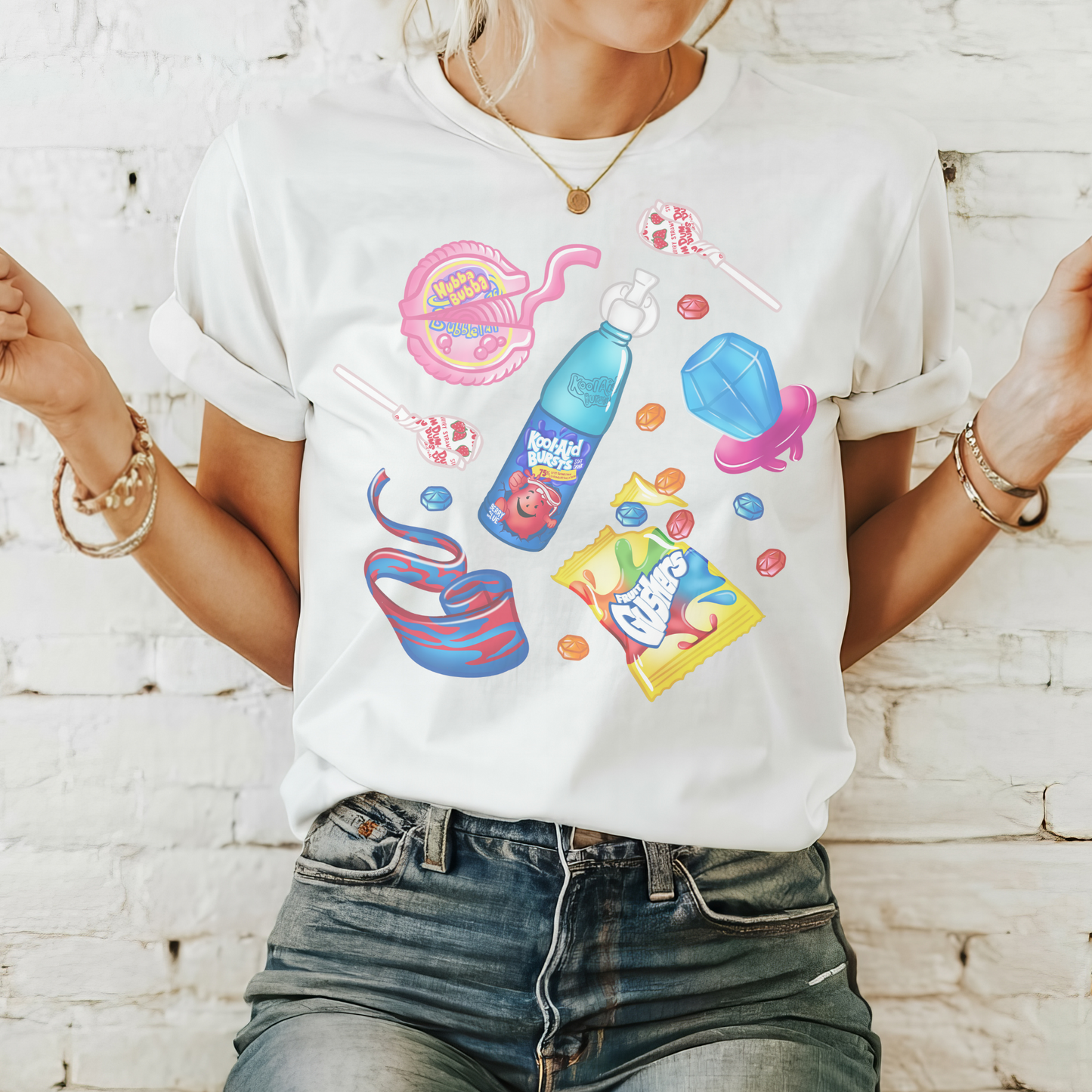 Throwback Snacks Retro T Shirt