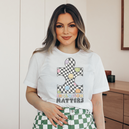 Inclusion Matters Retro Sweatshirt or T Shirt