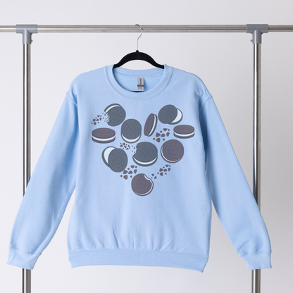 Cookie Heart Retro Sweatshirt