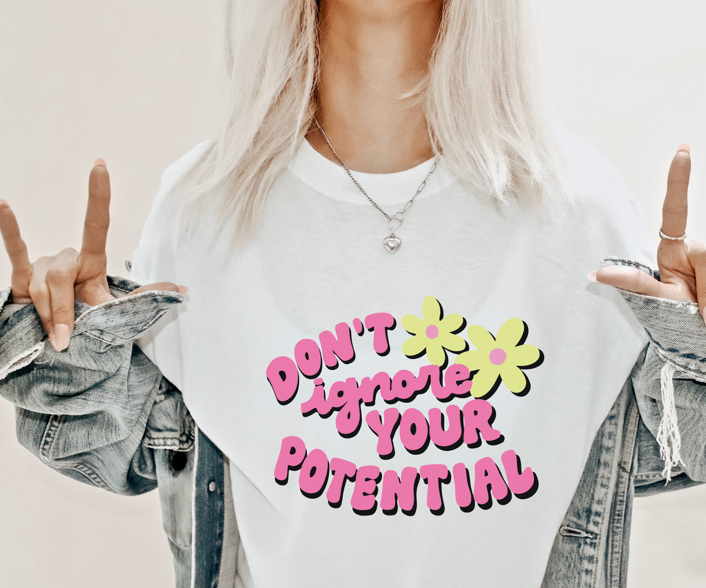 Don't Ignore Your Potential Retro T Shirt