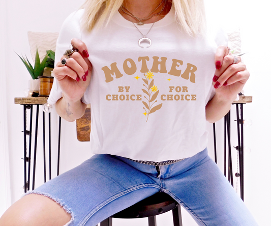 Mother By Choice Retro T Shirt