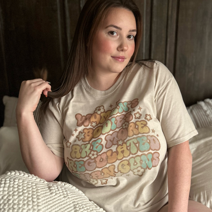 Women's Bodies are More Regulated Than Guns Retro T Shirt