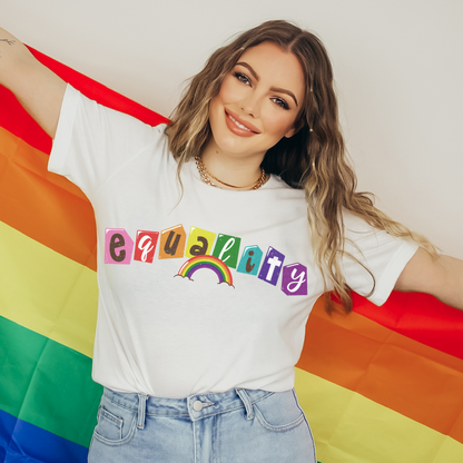 Equality Retro Pride T Shirt