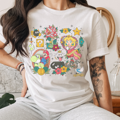 Traditional Tattoos Retro T Shirt or Sweatshirt