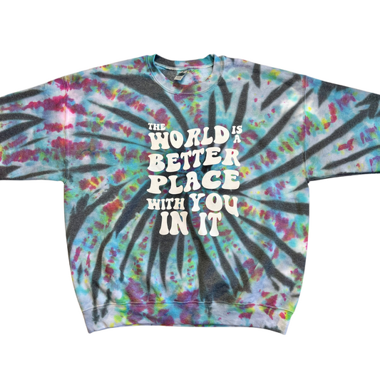XL - Ready 2 Ship Tie Dye Sweatshirt