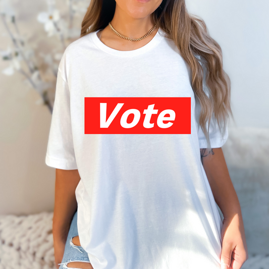 Vote Trendy T Shirt