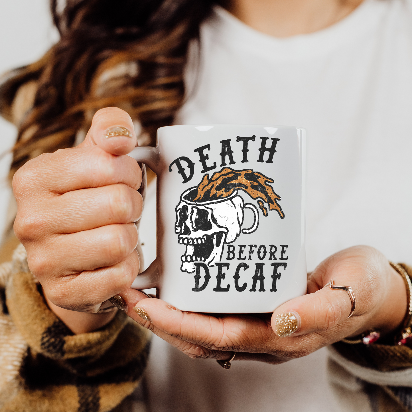 Death Before Decaf Mug