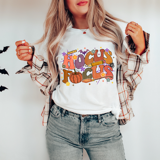 Hocus Focus Teacher T Shirt