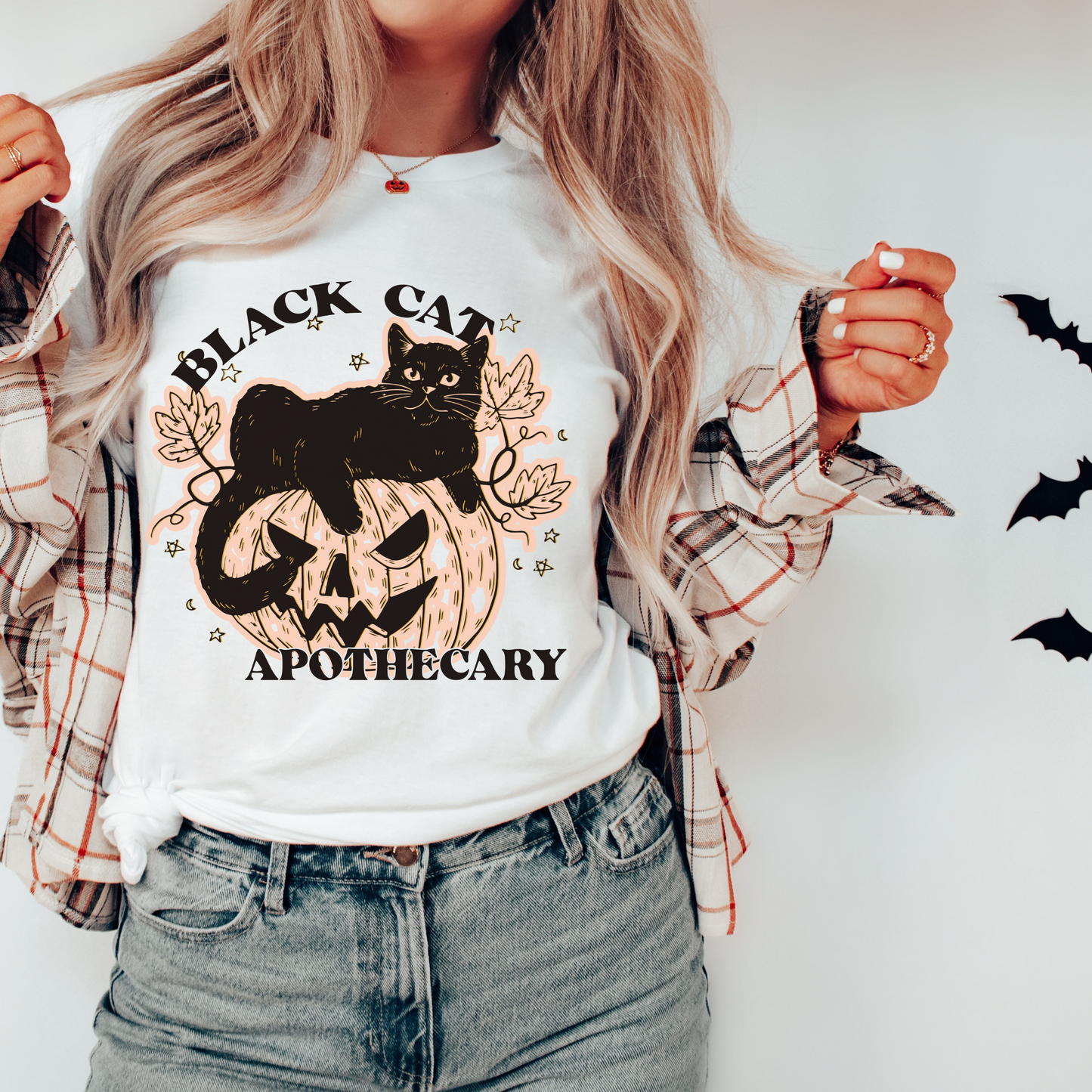 Black Cat Apothecary T Shirt