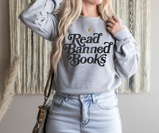 Read Banned Books Sweatshirt