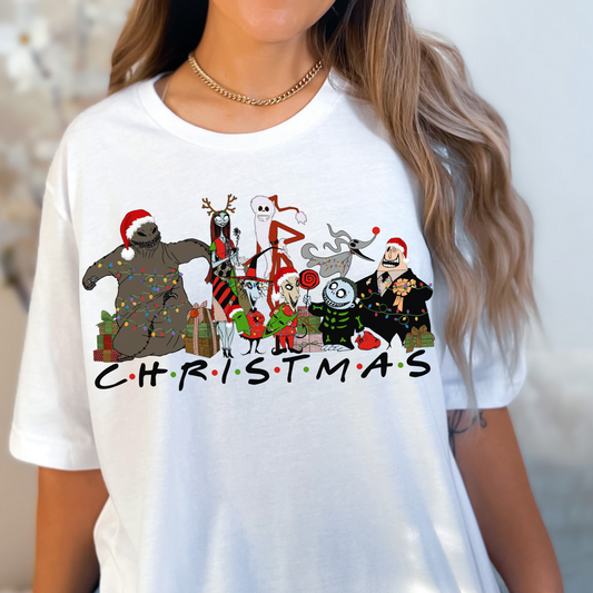 Spooky Christmas Friends T Shirt