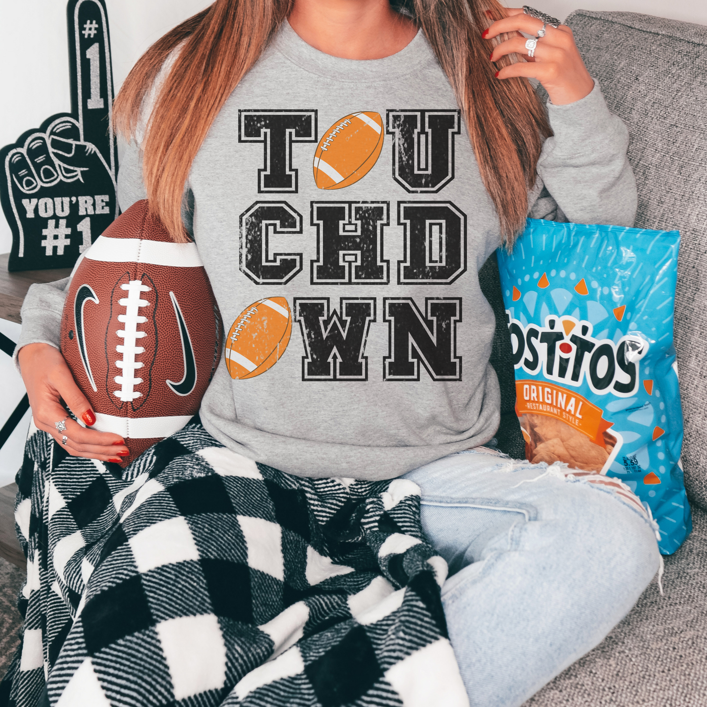 Touchdown Football Sweatshirt