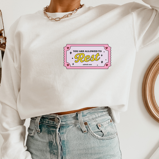 Ticket to Rest Sweatshirt