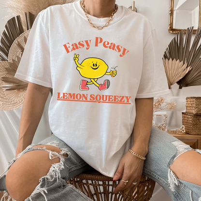 Easy Peasy Retro T Shirt